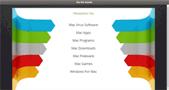 Desktop Screenshot of macappfans.org